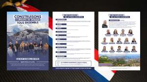 campagne-municipale-curbans Tract pour la campagne électorale municipale de Curbans 2026 en France