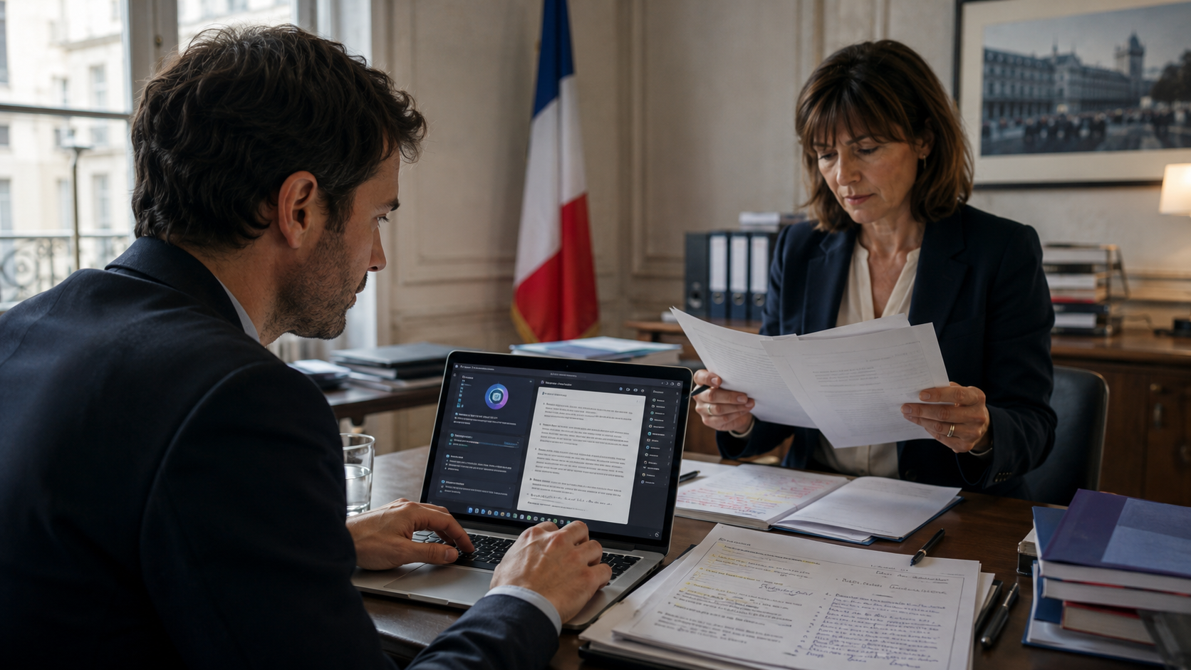 Création de discours politique avec l'intelligence artificielle