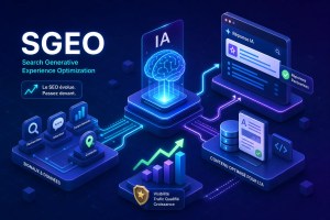 sgeo-la-nouvelle-frontiere-du-referencement-a-l-ere-de-l-ia-1782648262511 Visuel montrant l'évolution de la recherche Internet, avec l'IA